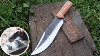 HOW TO FORGE A GREAT QUALITY KNIFE SPENDING 3 HOURS