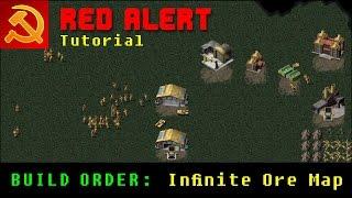 Command & Conquer: Red Alert 1 Online - Tutorial Build Order Infinite Ore Map - CnCNet