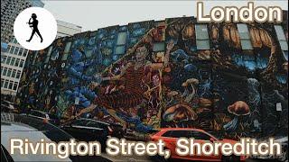 A splendid London walk around Rivington Street, Shoreditch