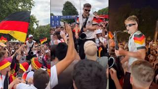 This German Saxophone Player Went Viral at EURO 2024 (Andre Schnura)