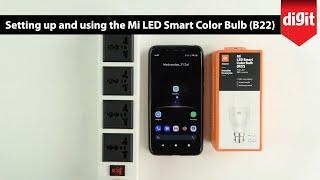 Mi LED Smart Color Bulb B22 - How to Setup