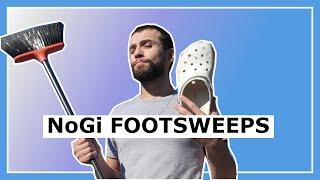 NoGi Footsweeps that Will STEP UP your GAME!!!