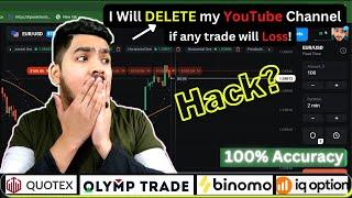 1 Minute Winning hack Strategy for Binary trading | 100% accuracy wali strategy | Trading With Shaan