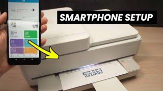 iPhone and Android Phone Setup With HP Envy 6400 Series Printer (6452e , 6455e, 6400e, 6000.. )