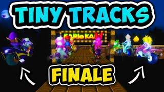 TINY TRACKS FINALE - All Retro Courses Shrunk 80% In Mario Kart Wii