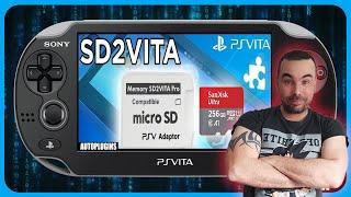 Agrandir son espace de stockage avec l'adaptator SD2VITA 5.0