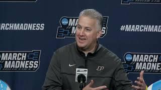 NCAA Tournament video — Purdue coach Matt Painter