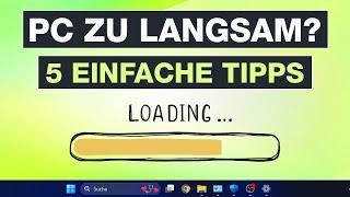 PC zu langsam? - Das kannst du TUN um deinen Laptop schneller zu machen - Testventure