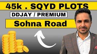 45k . SQYD || DDJAY / PREMIUM PLOTS ON SOHNA ROAD INVESTMENT || OPPORTUNITY IN GURGAON