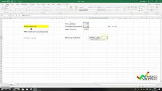 Microsoft Excel Tutorial - How to Use PMT Function