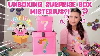 UNBOXING SURPRISE BOX MISTERIUS ISI KUPU KUPU TERBANG ?! STICKER BOOK LUCU 