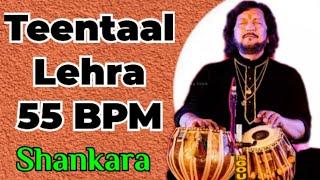 Teentaal Lehra 55 BPM ll Raag Shankara ll Scale Kali 4