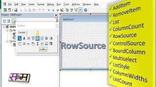 ListBox | RowSource