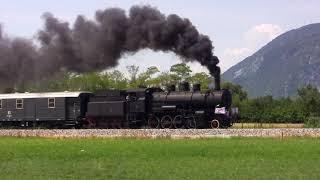 Treno storico Sacile Gemona .A travers le Friûl à la vapeur