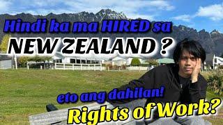 Hindi ka ma HIRED sa NEW ZEALAND? eto ang dahilan | Must Watch