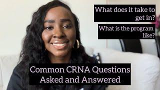 Getting into CRNA School|What is CRNA School Like