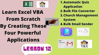 MS Excel VBA Tutorials For Beginners Lesson 12 - Data Validation