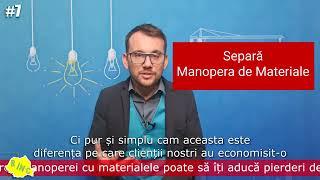 De ce trebuie sa separi manopera de materiale? - Realitatea in Constructii