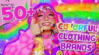 Where To Buy Colorful Clothing For Decora, Kidcore, Festivals, etc?