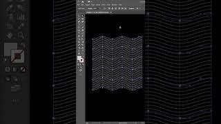 WAVY LINES TEXT EFFECT | in Adobe Illustrator