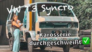 VW T3 Syncro Projekt I Karosserie durchgeschweißt I Bereit für den Lackierer