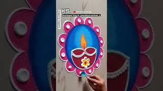 Best Rangoli Tricks by Sangeeta| Janmashtami, Navratri, Dhanteras and Diwali Simple Rangoli