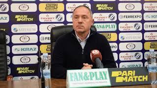 Віталій Косовський, головний тренер "Ворскли". "Ворскла" - "Маріуполь" - 1:1