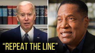 Larry Elder REACTS to Biden's Teleprompter Gaffe