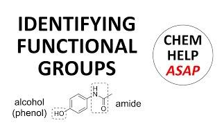 identifying organic functional groups