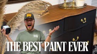 The Best Paint For Furniture Flipping! No Primer or Top Coat Needed