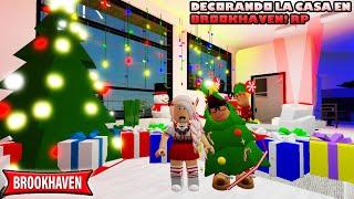 Samantita Y Guttito Decoran La Casa De Navidad En Brookhaven! Roleplay