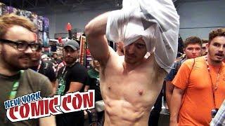 Merch Give Away [SEATIN SNAGS THE SHIRT OFF MY BACK] | NYCC 2017 Marvel: Contest of Champions