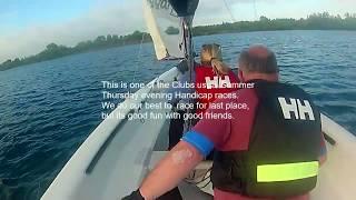 Summer Thursday evening Handicap Race - Topaz Omega - relaxing dinghy sailing