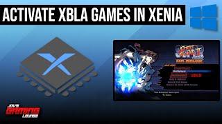 How to Activate XBLA Games in Xenia & Xenia-Canary