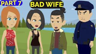 Bad Wife Part 7 | English story | Learn English | Animated stories | Basic English conversation