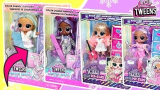 LOL Surprise Tweens Winter Snow & Neon Pop Stars Tweens Bon Bon Family Grows!