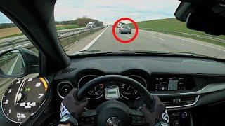 How NOT to Overtake on Autobahn in Germany