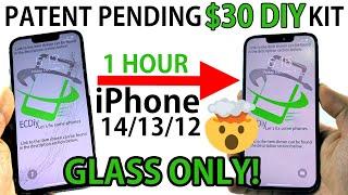 How to Replace Screen Glass On iPhone 14/13/12 Cracked Screen Repair