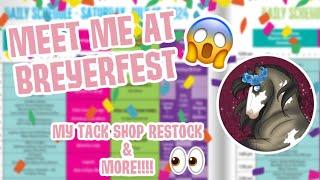 MEET ME AT BREYERFEST 2024!!! INFO ABOUT MY TACK SHOP RESTOCK & MORE