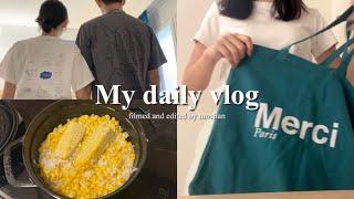 vlog | パリ購入品紹介,日本での日常生活旬を楽しむ食事