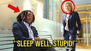 Bank Manager Makes Black Man Wait 2 Hours —Her Face Changes When Board Members Walk In