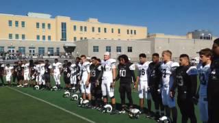 Central Dauphin, Harrisburg show unity before game