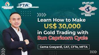 Astronacci on IFTA 2020 : How to make $30,000 in Gold Trading with Sun Capricorn Cycle