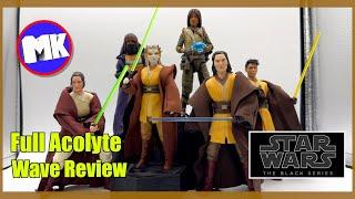 Let's Talk about The Black Series Acolyte Figures for About an Hour