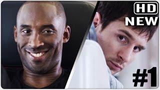 Lionel Messi and Kobe Bryant: legends on board advert