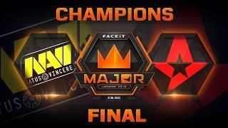 NaVi vs Astralis - Nuke (FACEIT Major: London 2018)