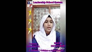 Aliza Baig Matric Session 2021-22Leadership School System