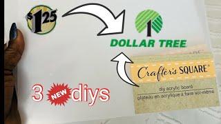 Impress everyone with Dollar Tree Acrylic board diys