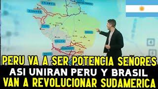 REPORTAJE INTERNACIONAL Sobre La MEGAOBRA Entre PERU y BRASIL Que UNIRA el ATLANTICO Con PACIFICO