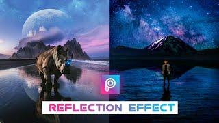 Cara Membuat Efek Refleksi Di Aplikasi Picsart || Reflection Effect @idriswildtutorial5161